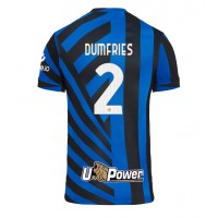 Camiseta Inter Milan Denzel Dumfries #2 Primera Equipación 2024-25 manga corta